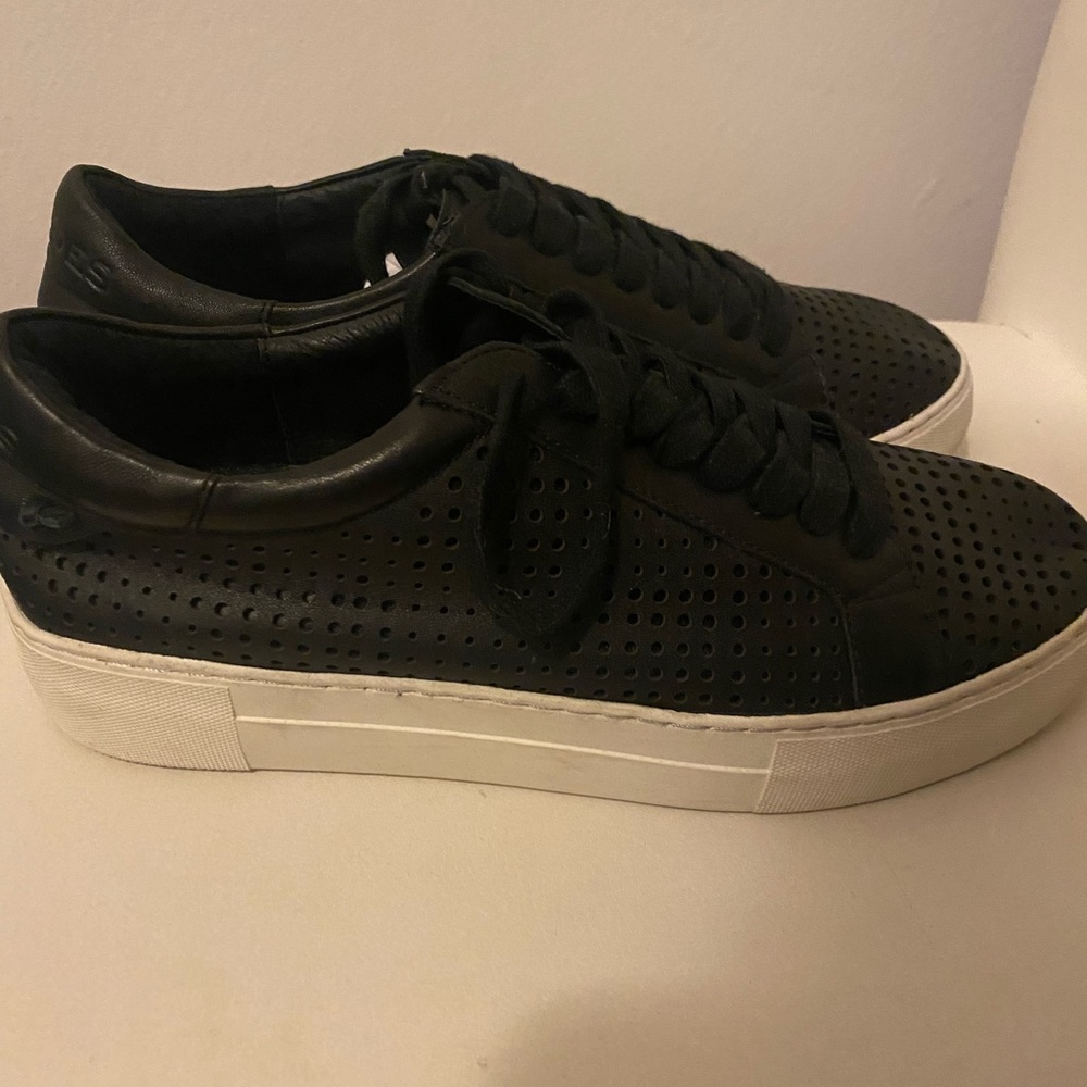 J Slides Black Sneakers